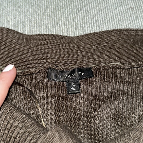 Dynamite Halter Dress  w/ Slit - Picture 8 of 8